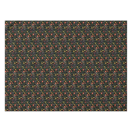 Veggies und Flaschen Feinschmecker Hipster Tablett Tischdecke (Vorderseite (Horizontal))
