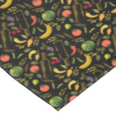 Veggies und Goldflaschen Feinschmecker Hipster Tab Tischdecke (Schrägansicht)