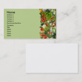 Veggies Visitenkarte (Vorne/Hinten)