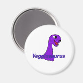 Veggiesaurus Magnet (Vorderseite/Rückseite)