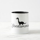 Veggiesaurus Tasse - vegetarisches Geschenk (Zentrum)