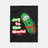 Veggietales Joy To The World Larry The Cuber Fleecedecke (Vorderseite)