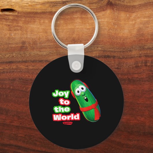 Veggietales Joy To The World Larry The Cuber Schlüsselanhänger (Vorderseite)