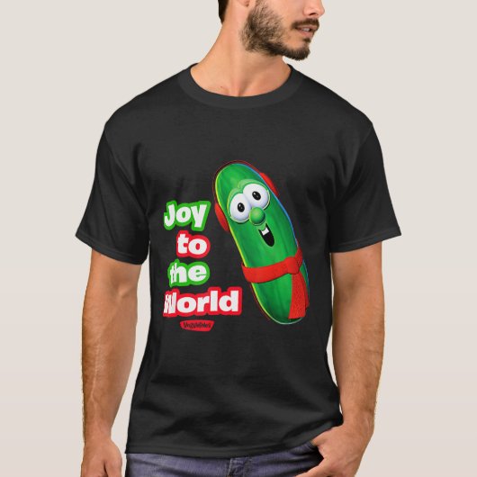 Veggietales Joy To The World Larry The Cuber T-Shirt (Vorderseite)