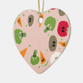 veggis Schwarm Keramik Ornament (Links)