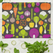 Vegies Geschirrtuch (Gefaltet)