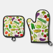 Vegis  ofenhandschuh & Topflappen-Set (Vorderseite)