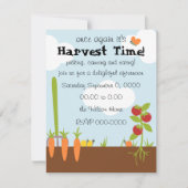 Vegtable Garden Einladung (Vorderseite)