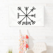 Vegvisier Viking Symbol Banner (Insitu)