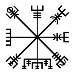 Vegvisier Viking Symbol Freistehende Fotoskulptur<br><div class="desc">Ein Vegvísir (Nordic für Wegweiser oder Wegweiser) ist ein nordischer Zauberstab,  der dem Träger helfen soll,  sich durch raues Wetter zu bewegen. Das Symbol wird im Huld Manuskript,  das 1880 von Geir Vigfusson in Island gesammelt wurde (aber aus Vormaterial besteht),  bescheinigt.</div>