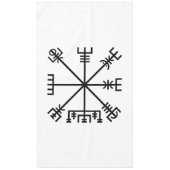 Vegvisier Viking Symbol Tischdecke (Vorderseite)