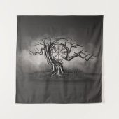 Vegvisir-Baum Wandteppich (Vorderseite)