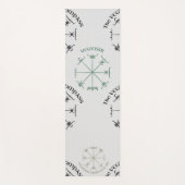 Vegvisir Compass  Yogamatte (Vorderseite)