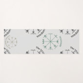 Vegvisir Compass  Yogamatte (Vorderseite (Horizontal))