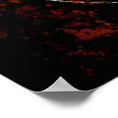 Vegvisir Norse Viking Compass Poster (Ecke)