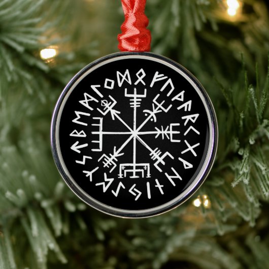 Vegvisir Ornament Aus Metall (Baum)