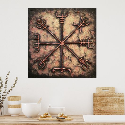 Vegvisir Poster (Küche)