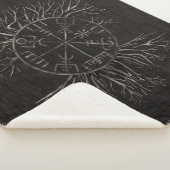 Vegvisir und Baum des Lebens Yggdrasil Sherpadecke (3/4)