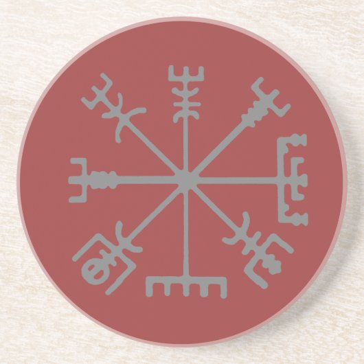 Vegvisir Untersetzer (Vorne)
