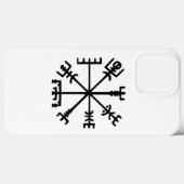 Vegvísir (Viking Compass) Case-Mate iPhone Hülle (Rückseite (Horizontal))