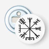 Vegvísir (Viking Compass) Flaschenöffner (Vorderseite)