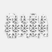 Vegvísir (Viking Compass) Geschenkschachtel (Ungefaltet)