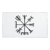 Vegvísir (Viking Compass) Kissenbezug (Rückseite-Links)