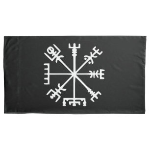 Vegvísir (Viking Compass) Kissenbezug