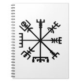 Vegvísir (Viking Compass) Notizblock (Vorderseite)