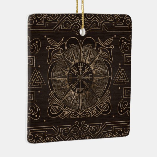 Vegvisir - Viking Compass Ornament (Rechts)