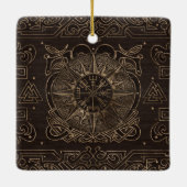 Vegvisir - Viking Compass Ornament (Rückseite)