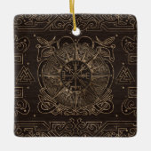 Vegvisir - Viking Compass Ornament (Vorderseite)