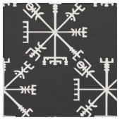 Vegvísir (Viking Compass) Stoff (Nahaufnahme)