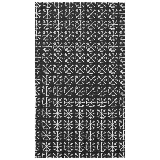 Vegvísir (Viking Compass) Tischdecke (Vorderseite)