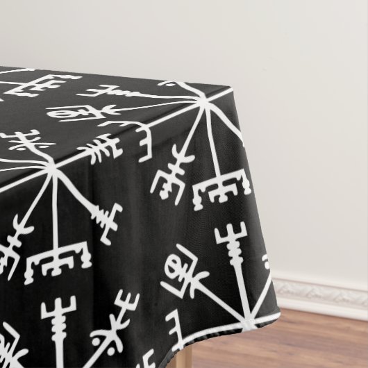 Vegvísir (Viking Compass) Tischdecke (Beispiel)