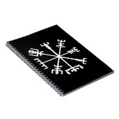 Vegvísir (Viking-Kompass) Notizblock (Rechte Seite)