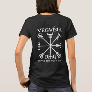 Vegvisir "Viking Kompass" (Weiß) T-Shirt