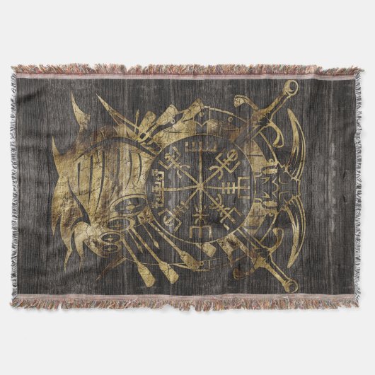 Vegvisir - Viking-Navigations-Kompass Decke (Vorderseite)