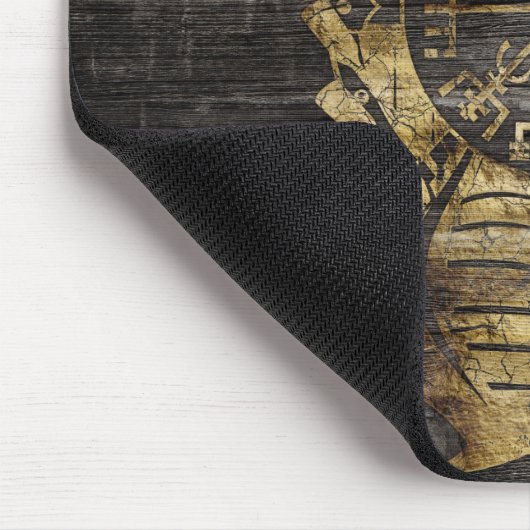 Vegvisir - Viking-Navigations-Kompass Mousepad (Ecke)