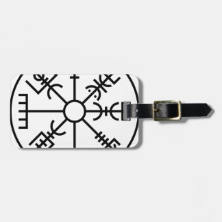 vegvisir Viking-Symbol-Skandinavier-Schild Odin Gepäckanhänger
