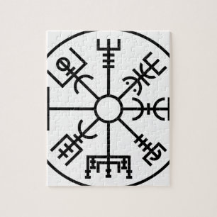 vegvisir Viking-Symbol-Skandinavier-Schild Odin Puzzle