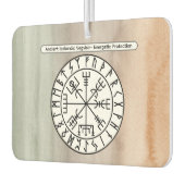 Vegvisir Wikinger-Kompass-Symbol-Design Autolufterfrischer (Links)