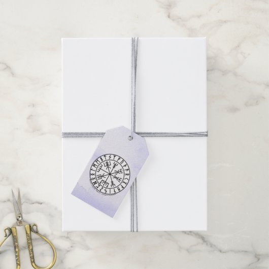 Vegvisir Wikinger-Kompass-Symbol-Design Geschenkanhänger (Mit Garn)