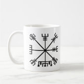 Vegvisir Wikinger-Symbol Kaffeetasse (Links)
