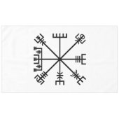 Vegvisir Wikinger Symbol Tischdecke (Vorderseite (Horizontal))
