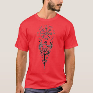 Vegvsir und Yggdrasil T-Shirt