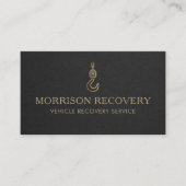 Vehicle Recovery Service QR Code Visitenkarte (Vorderseite)
