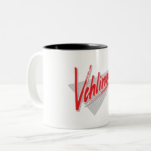 Vehlinggo Kaffeepause Tasse (Vorderseite Links)