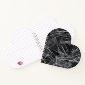 Veil like a X-ray image Notizblock (Innenseite)