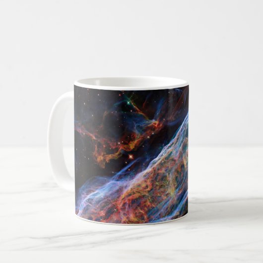 Veil Nebula Kaffeetasse (Vorderseite Links)